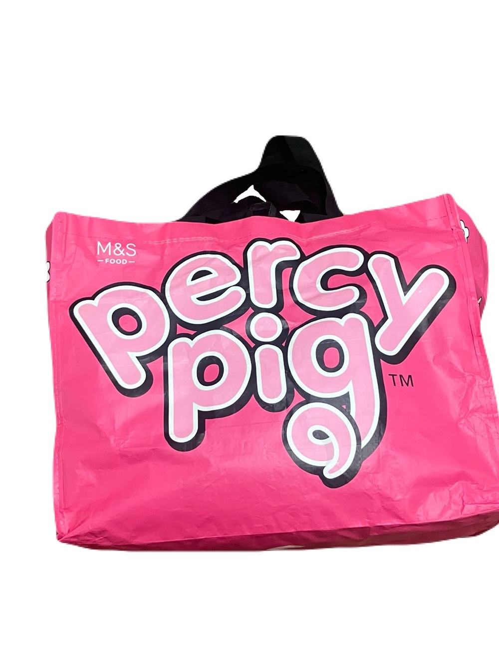Percy pig pink and black pig